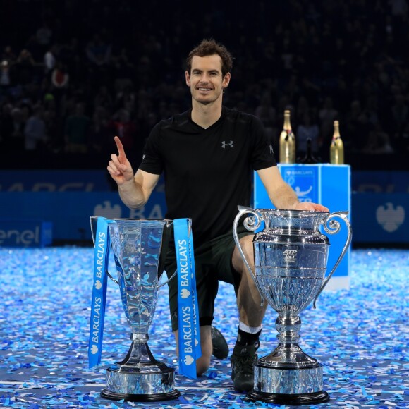 Andy Murray a battu Novak Djokovic en finale du Masters de Londres le 20 novembre 2016 à l'O2 Arena, entérinant sa place de nouveau numéro un mondial à l'ATP.