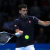 Novak Djokovic a été battu par Andy Murray en finale du Masters de Londres le 20 novembre 2016 à l'O2 Arena.