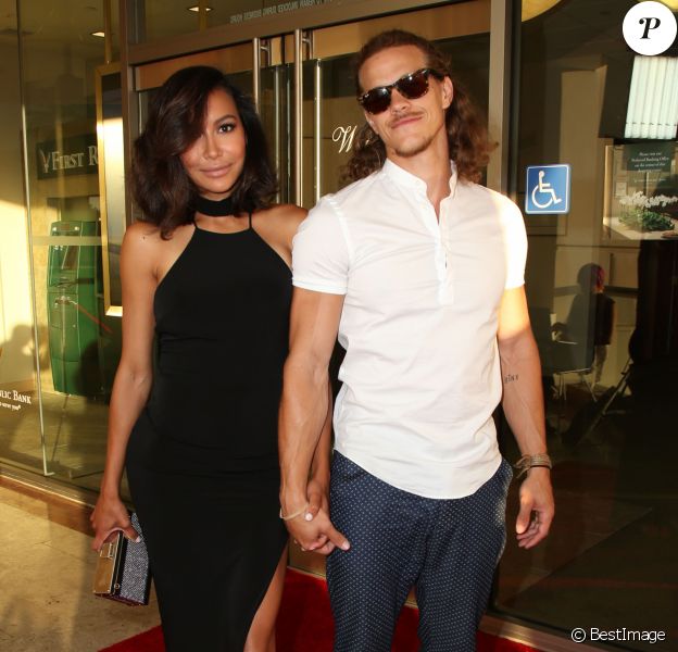 Naya Rivera et son mari Ryan Dorsey lors de la soirée "Raising The Bar To End Parkinson's" au Laurel Point à Studio City, le 27 juillet 2016.