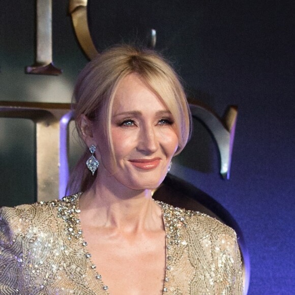 J.K. Rowling - Première du film "Les animaux fantastiques" au Leicester Square à Londres. Le 15 novembre 2016