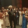 Exclusif - Elie Chouraqui et la troupe - La troupe de la comédie musicale "Les 10 Commandements" 10 minutes avant la première du spectacle à l'AccorHotels Arena à Paris, le 17 novembre 2016. © Sylvie Castioni/Bestimage