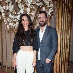 Arthur de Kersauson et Clotilde d'Urso - Soiree Schiaparelli a l'ecole nationale superieure des arts décoratifs le 01/07/2013.