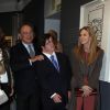L'infante Elena d'Espagne à l'exposition "Miradas sobre Madrid" au Palacio de Cibeles à Madrid. Le 23 novembre 2016