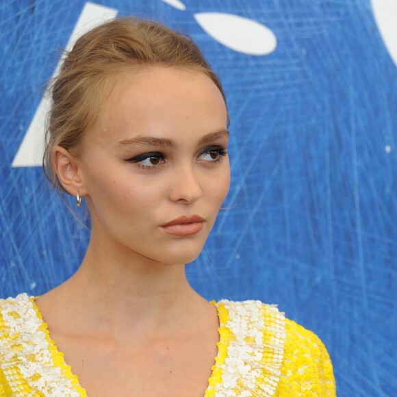 Lily-Rose Depp au photocall du film "Planetarium" au 73e festival du film de Venise, La Mostra, à Venise, Italiie, le 8 septembre 2016.