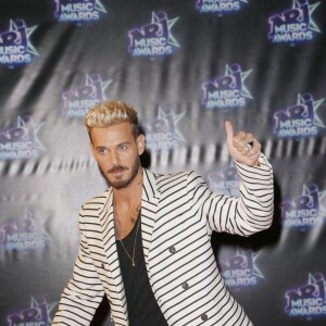 M. Pokora (Matt Pokora) lors de la 18ème cérémonie des "NRJ Music Awards" au Palais des Festivals à Cannes, le 12 novembre 2016. © Christophe Aubert via Bestimage