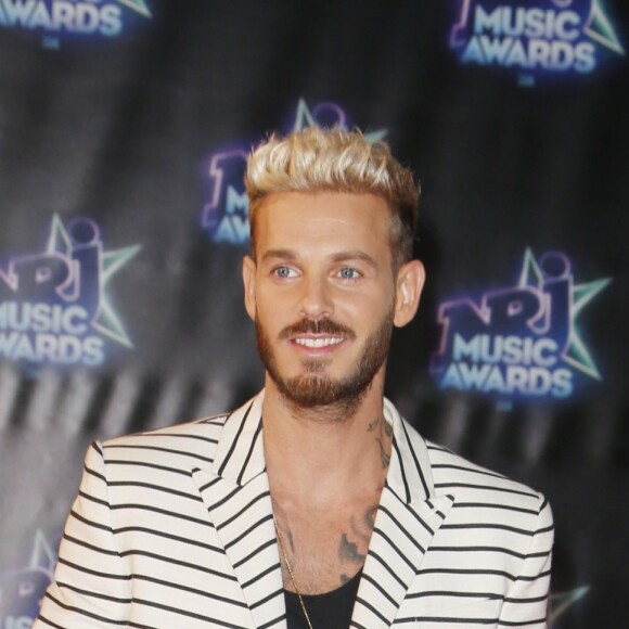 M. Pokora (Matt Pokora) lors de la 18ème cérémonie des "NRJ Music Awards" au Palais des Festivals à Cannes, le 12 novembre 2016. © Christophe Aubert via Bestimage