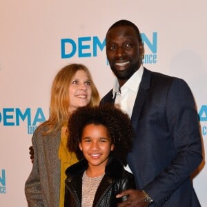 Clémence Poésy, Omar Sy, Gloria Colston - Avant première du film "Demain tout commence" au Grand Rex à Paris le 28 novembre 2016. © Coadic Guirec/Bestimage