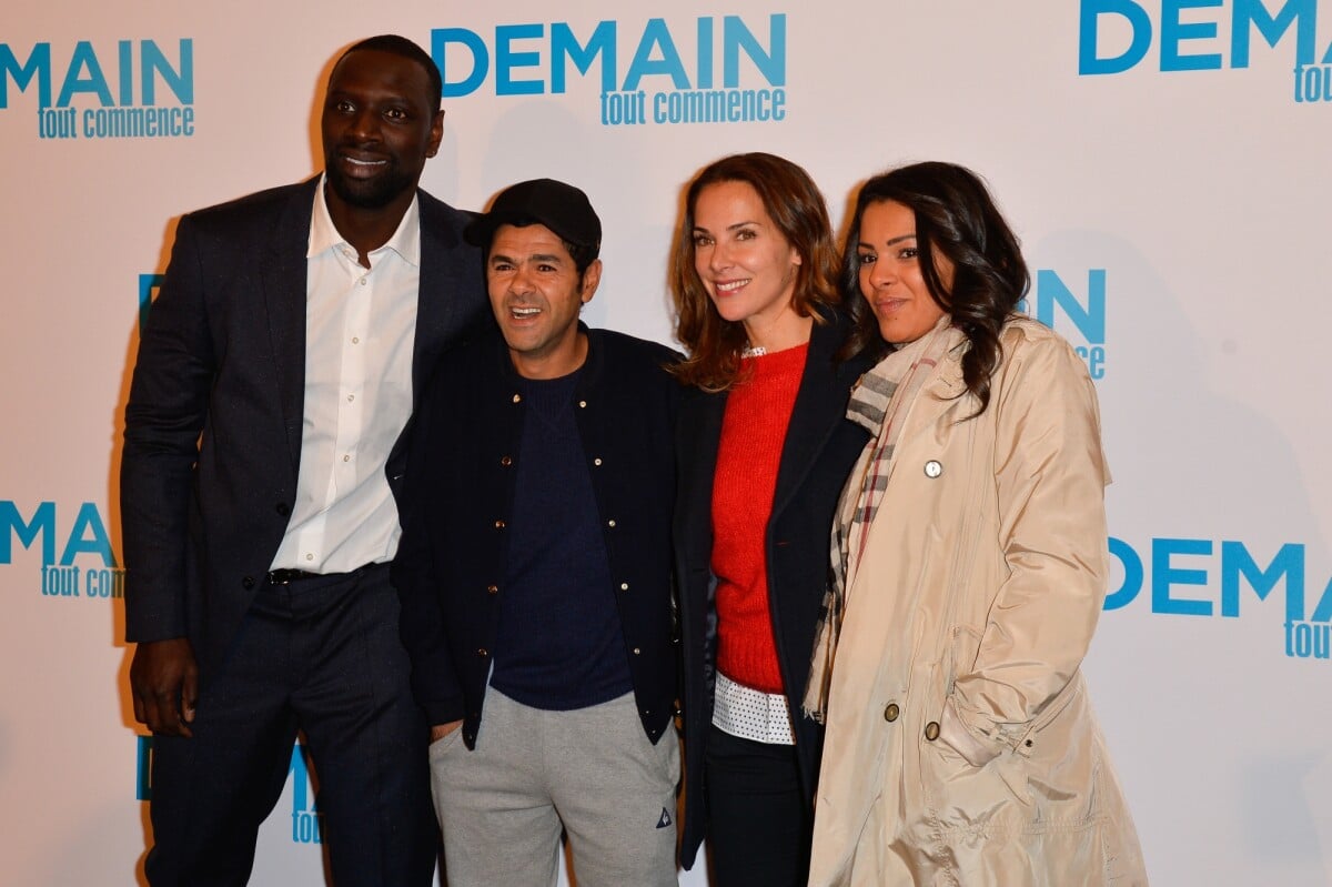 Photo Omar Sy Jamel Debbouze Et Sa Femme Mélissa Theuriau Nawel Debbouze Soeur De Jamel 