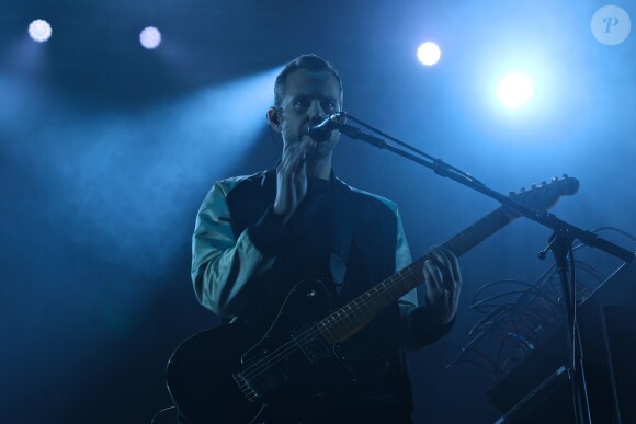 Le groupe de musique M83 en concert au Zénith à Paris, France, le 28 novembre 2016.