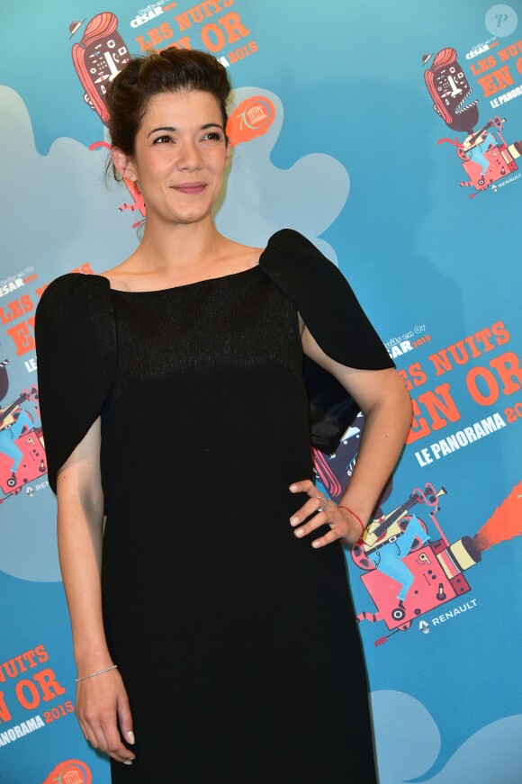 Mélanie Doutey - Dîner de gala "Les Nuits en Or - Panorama" à l' UNESCO à Paris, le 15 juin 2015.