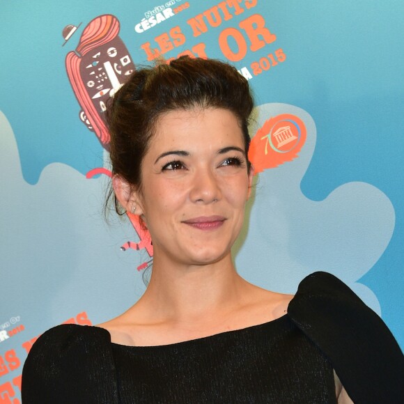Mélanie Doutey - Dîner de gala "Les Nuits en Or - Panorama" à l' UNESCO à Paris, le 15 juin 2015.