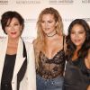 Khloe Kardashian et sa mère Kris Jenner, Emma Grede - Khloe Kardashian au lancement de sa nouvelle ligne de jeans baptisée "Good American" dans la boutique Nordstrom à Los Angeles, le 18 octobre 2016. © CPA/Bestimage18/10/2016 - Los Angeles