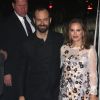 Benjamin Millepied et sa femme Natalie Portman enceinte au 26ème IFP Gotham Independent Film Awards à New York, le 28 novembre 2016