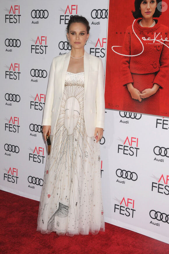 Natalie Portman (enceinte) à la projection du film "Jackie" lors du AFI FEST 2016 à Hollywood. Le 14 novembre 2016