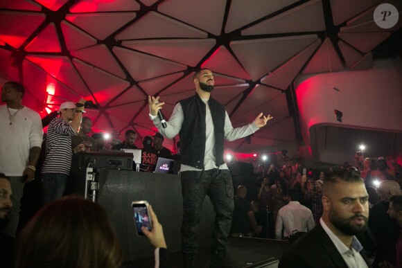 Drake au VIP Room d'Abou Dabi, le 27 novembre 2016.
