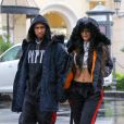 Kylie Jenner et Tyga à Calabasas, le 26 novembre 2016.