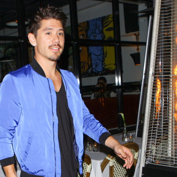 Exclusif - Mariah Carey est allée diner avec Bryan Tanaka (son danseur sur scène) au restaurant Berris à West Hollywood. Depuis sa séparation officielle du 27 octobre 2016 avec son ex compagnon James Packer, Mariah semble passer beaucoup de temps avec ce nouveau compagnon… Le 2 novembre 2016