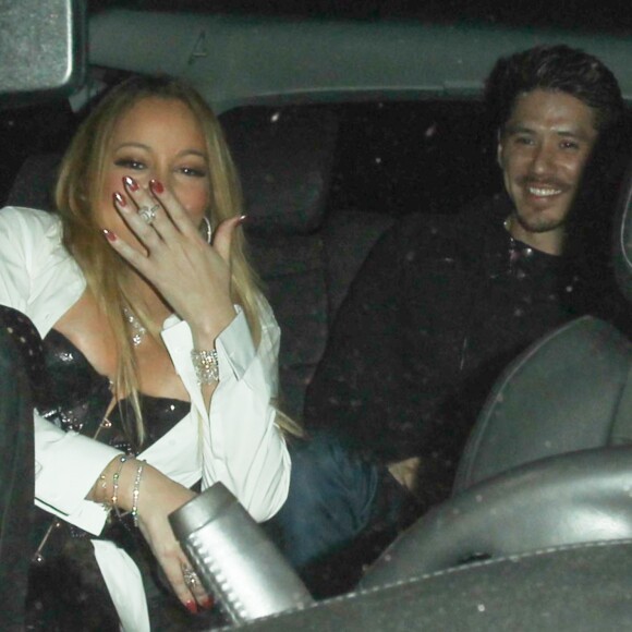 Mariah Carey et Bryan Tanakaà la sortie du Catch LA. Los Angeles, le 5 novembre 2016
