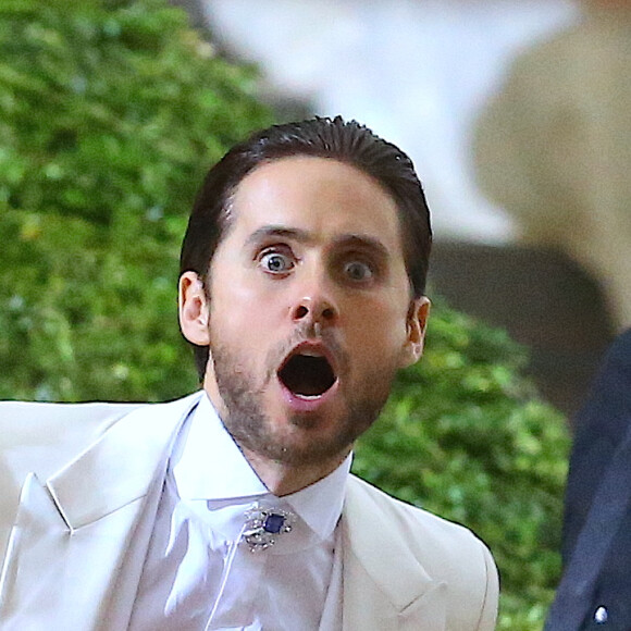 Jared Leto - People à la sortie de la soirée Costume Institute Benefit Gala 2016 (Met Ball) sur le thème de "Manus x Machina" au Metropolitan Museum of Art à New York, le 2 mai 2016.