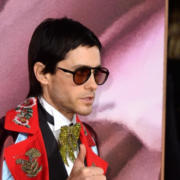 Jared Leto au Fashion Awards 2016 au Royal Albert Hall à Londres, le 5 décembre 2016 