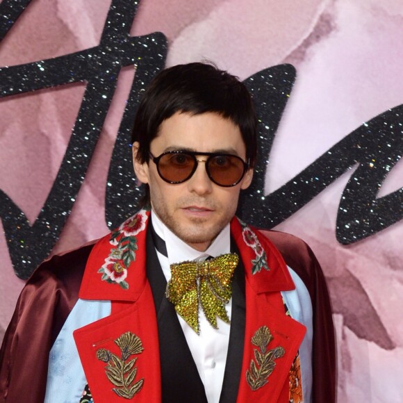 Jared Leto au Fashion Awards 2016 au Royal Albert Hall à Londres, le 5 décembre 2016 