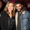 Valérie Trierweiler et Brahim Zaibat - 25 ans du club Banana café à Paris, France, le 5 décembre 2016. Les maîtres des lieux, Michel Michel et Rudy of Paris (Rudy Latchman), ont décidé de fêter les 25 ans du club Banana café ce lundi 5 décembre 2016 de 23h à l'aube. © Baldini/Bestimage