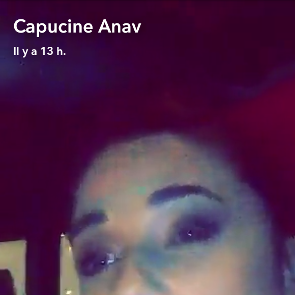 Capucine Anav répond aux critiques sur Snapchat, mardi 6 décembre 2016