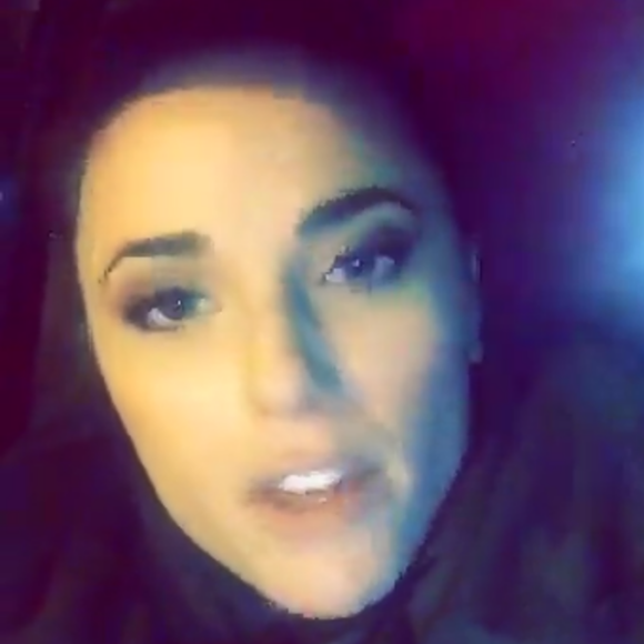 Capucine Anav sur Snapchat, mardi 6 décembre 2016