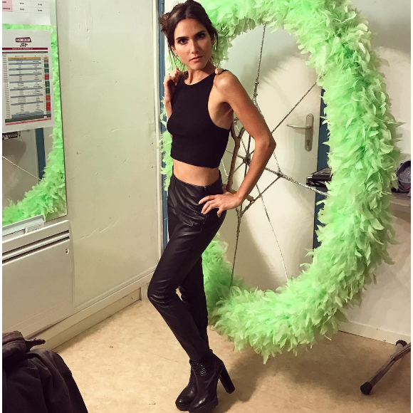 Joyce Jonathan en concert à Lens pour la radio Horizon FM, le 7 décembre 2016.