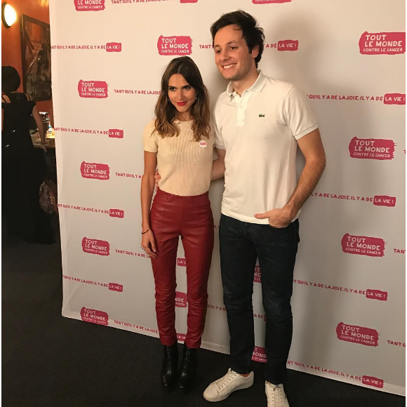 Joyce Jonathan en concert à Paris pour l'association "Tout le monde contre le cancer, avec Vianney , le 6 décembre 2016.