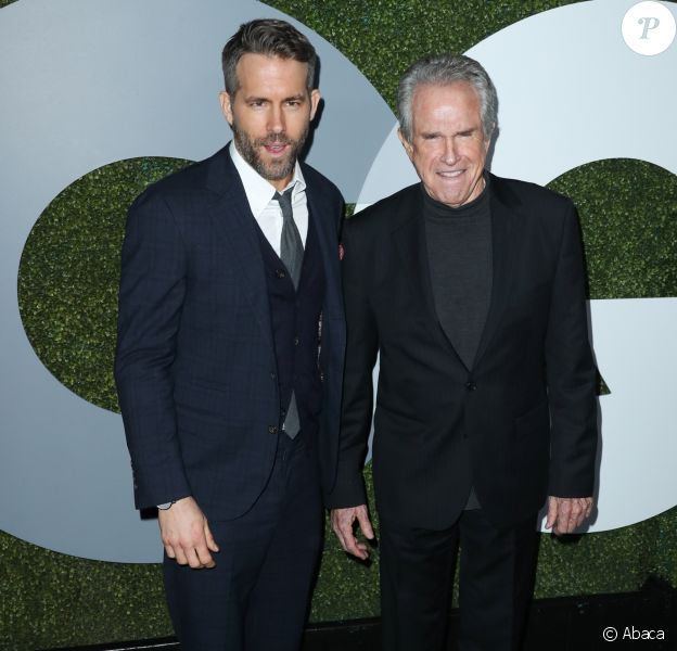 Ryan Reynolds et Warren Beatty - Soirée des GQ Men of The Year au Chateau Marmont. West Hollywood, Los Angeles, le 8 décembre 2016.