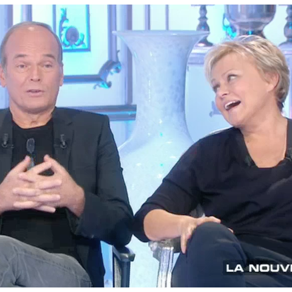 Muriel Robin évoque sa joie de vivre après avoir frôlé la mort. "Salut les terriens !" sur C8. Le 10 décembre 2016.