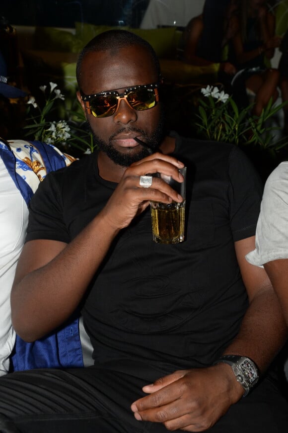 Exclusif - Maître Gims au club Vip Room à Saint-Tropez le 2 août 2016. © Rachid Bellak / Bestimage