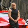 Exclusif - Vin Diesel sur le tournage de "Fast & Furious 8" à Atlanta, le 12 juillet 2016.