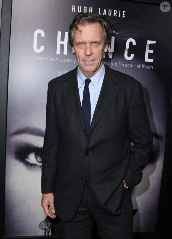 Hugh Laurie - Première de la série ‘Chance' au théâtre Harmony Gold à Los Angeles, le 17 octobre 2016