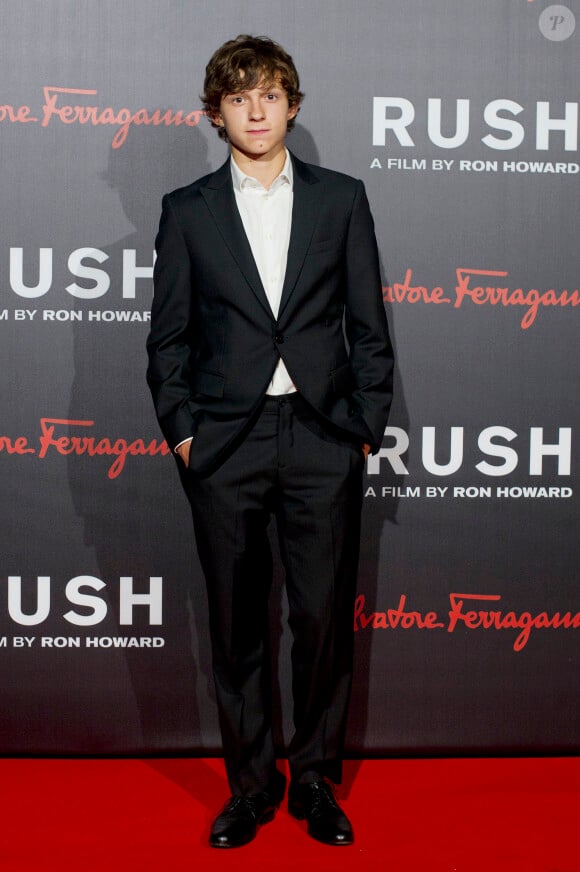 Tom Holland - Première du film "Rush" au "One Marylebone" à Londres. Le 2 septembre 2013