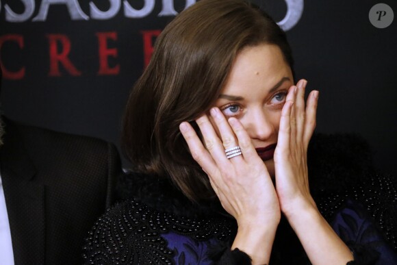Marion Cotillard enceinte - Avant-première du film Assassin's Creed' à l'AMC Empire à New York, le 13 décembre 2016