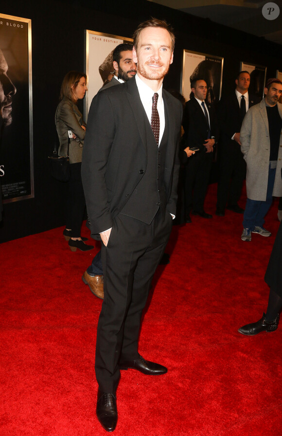 Michael Fassbender - Avant-première du film Assassin's Creed' à l'AMC Empire à New York, le 13 décembre 2016