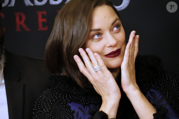 Marion Cotillard enceinte - Avant-première du film Assassin's Creed' à l'AMC Empire à New York, le 13 décembre 2016