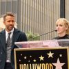Ryan Reynolds et Anna Faris - Ryan Reynolds reçoit son étoile sur le Walk of Fame à Hollywood, le 15 décembre 2016