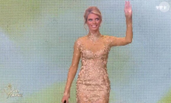 Sylvie Tellier - Concours Miss France 2017. Sur TF1, le 17 décembre 2016.