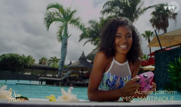 Miss Martinique 2016 : Aurélie Joachim - Concours Miss France 2017. Sur TF1, le 17 décembre 2016. 
