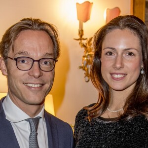 Le prince Jaime Bernardo de Bourbon-Parme et sa femme Viktoria Cservenyak - La princesse Victoria et le prince Daniel de Suède lors de la célébration de Sainte-Lucie à l'ambassade de Suède à Rome. Le 15 décembre 2016 15/12/2016 - Rome