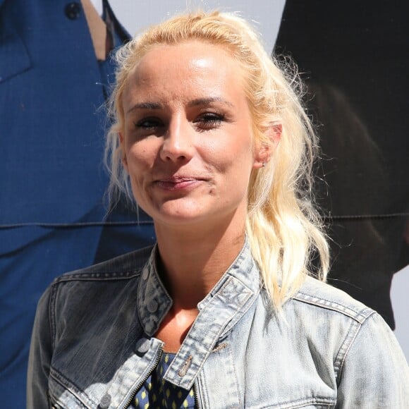 Exclusif - Élodie Gossuin-Lacherie arrive à la conférence de rentrée de la radio Europe 1 à Paris le 22 août 2016. © Marc Ausset-Lacroix / Bestimage