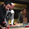 Cyril Hanouna et Mokhtar affrontent Jean-Michel Maire et Jean-Luc Lemoine au baby foot, Twitter, 16 décembre 2016