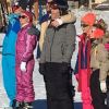 L'équipe de "TPMP" au ski, à Montgenèvre, 17 décembre 2016, Twitter