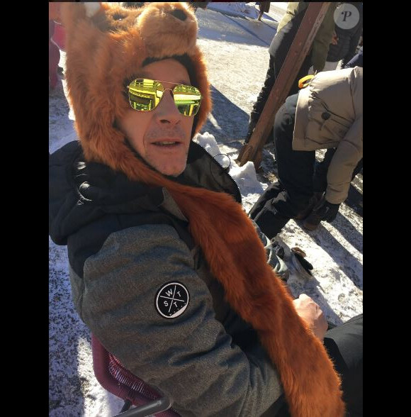 Jean-Michel Maire dévoile une tenue de ski originale,Montgenèvre, Twitter, 17 décembre 2016