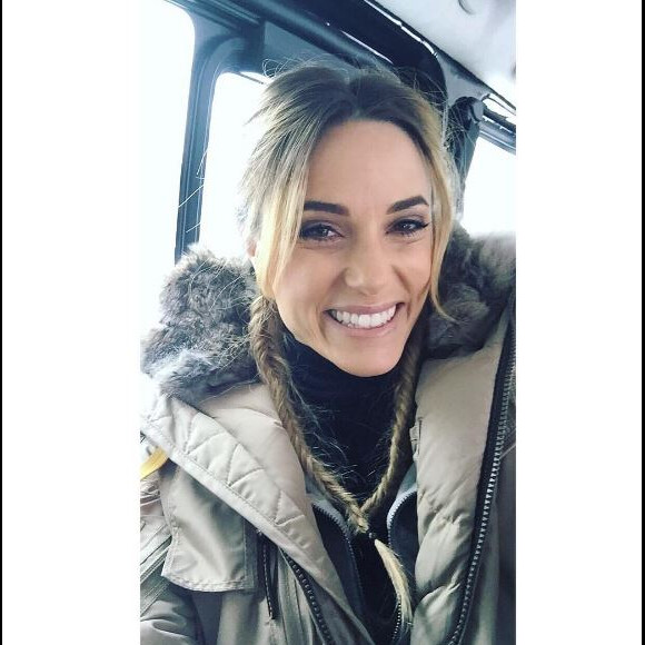 Capucine Anav au ski, à Montgenèvre, 19 décembre 2016, sur Instagram