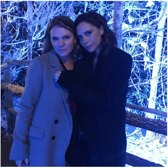 Victoria Beckham a publié une photo d'elle avec sa soeur Louise sur sa page Instagram le 19 décembre 2016