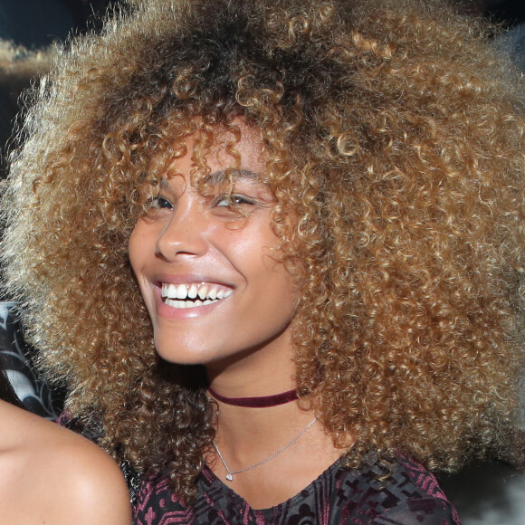 Tina Kunakey à la soirée d'ouverture du restaurant club le "Beverly", organisée par Sandra&Co à Paris, le 22 septembre 2016.